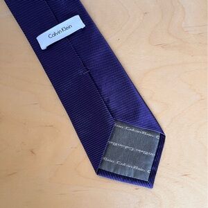Calvin Klein Silk Blue Tie